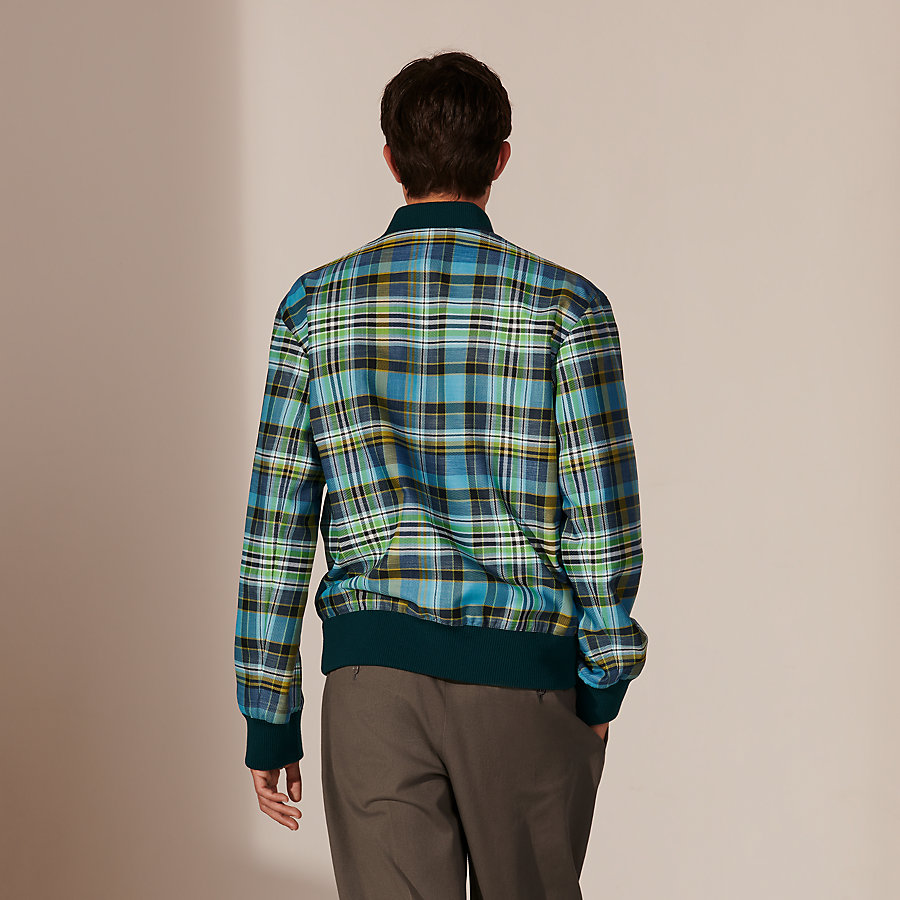 Reversible rib trim jacket | Hermès Australia