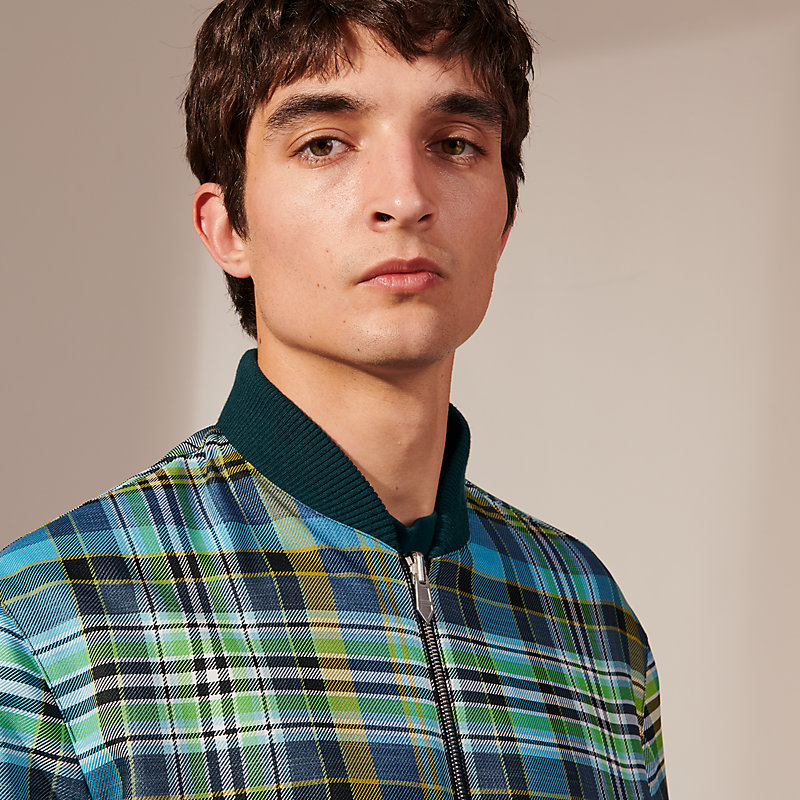Reversible rib trim jacket | Hermès Australia