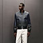 Reversible rib-trim jacket, View: Worn, worn, view 3 of 8