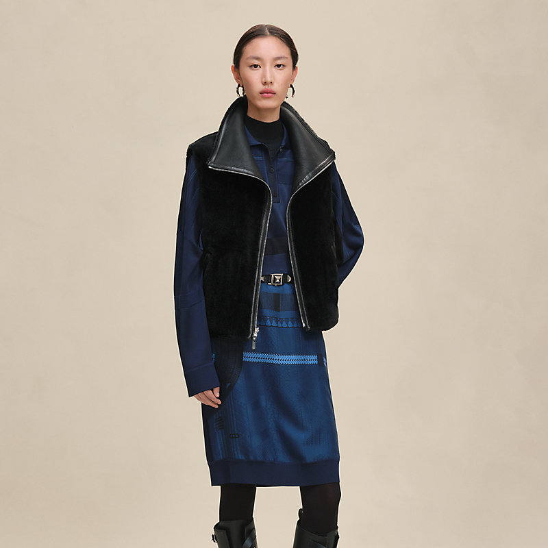 Reversible sleeveless jacket | Hermès Macau SAR