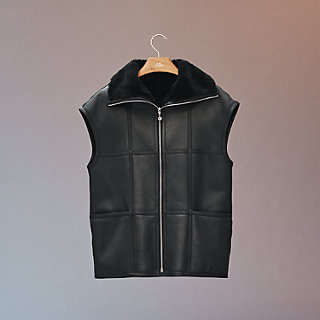 theredthread S flip fur vest 正規品 新品未使用 ② THEREDTHREAD / ザレッドスレッド】S flip fur vest