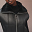 Reversible "Tatersale" leather vest, View: Worn, worn, view 3 of 5
