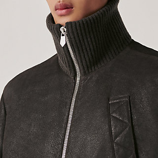 Rib-trim jacket | Hermès USA
