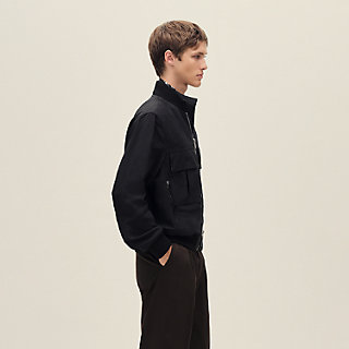 Rib-trim jacket | Hermès USA