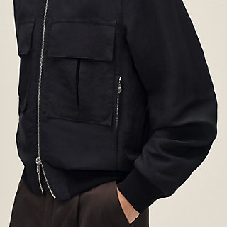 Rib-trim jacket | Hermès USA