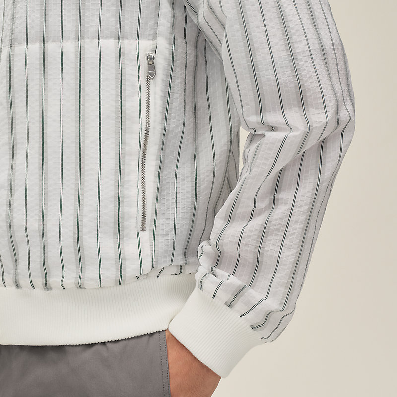 Rib-trim jacket | Hermès USA