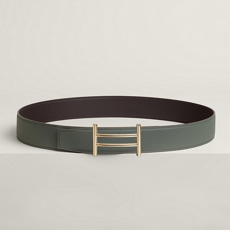 Rider belt buckle & Reversible leather strap 38 mm | Hermès Saudi