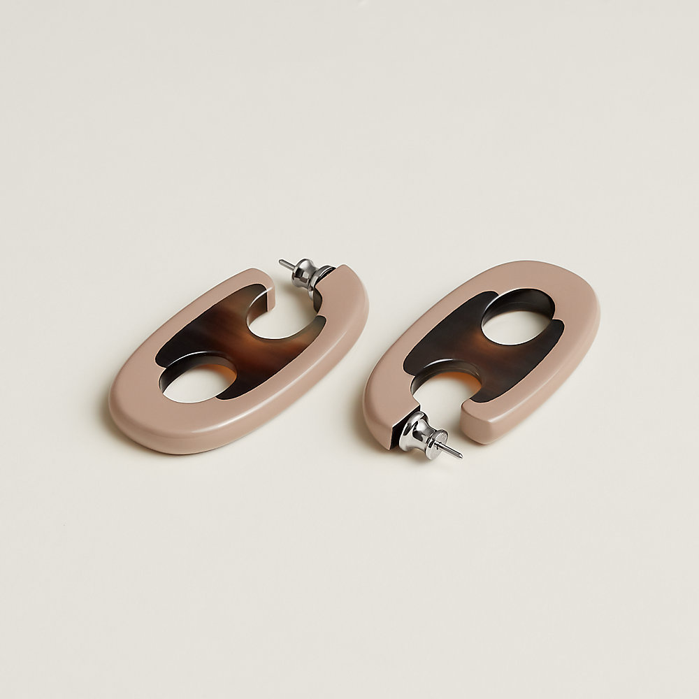エルメス　HERMES Rivage rivage-earrings-large-model--