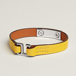 Hermes Leather Micro Kelly Bracelet