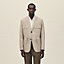 Rive Gauche drawstring jacket, long model, View: Worn, worn, view 3 of 7
