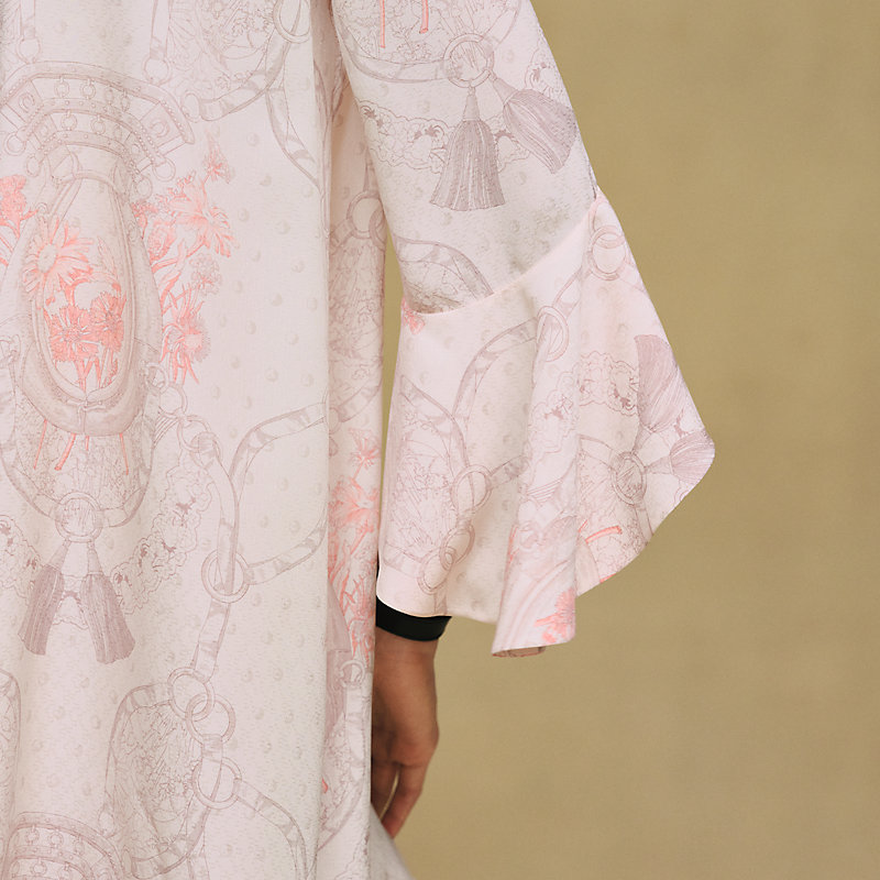 Robe courte évasée imprimé «&nbsp;Aux Champs Remix&nbsp;»