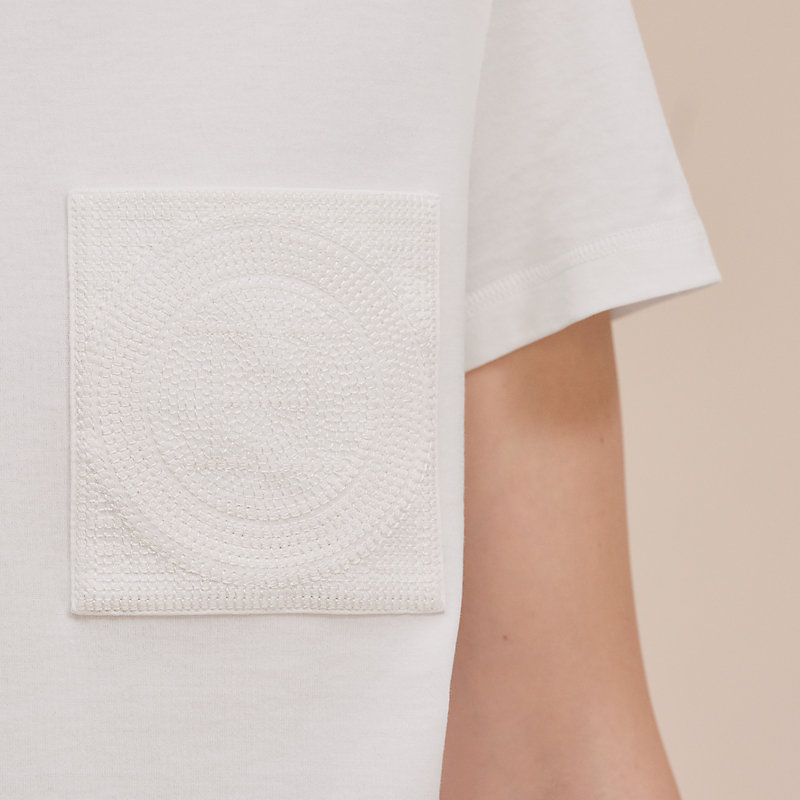 Robe droite poche brodée, Vue: , vue 6 sur 6