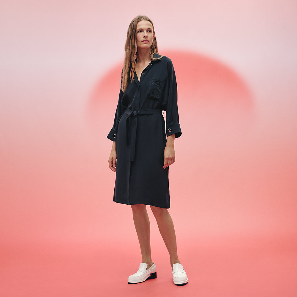 Robe Inspiration Chemise | Hermès Belgique
