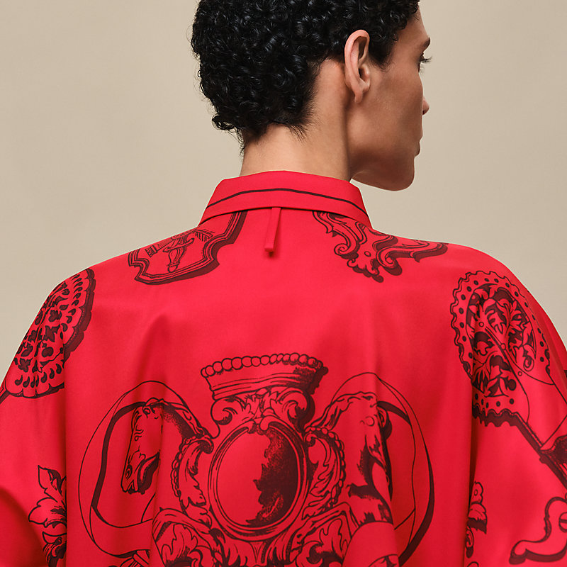 Robe Inspiration Chemise imprimé «&nbsp;Ferronnerie Remix&nbsp;»