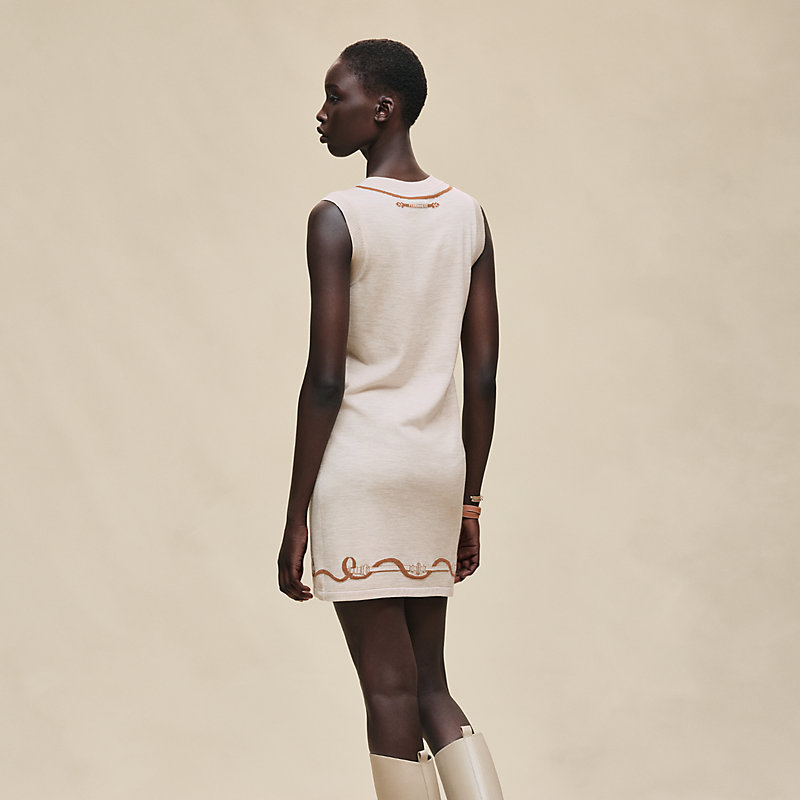 Robe tunique sans manches