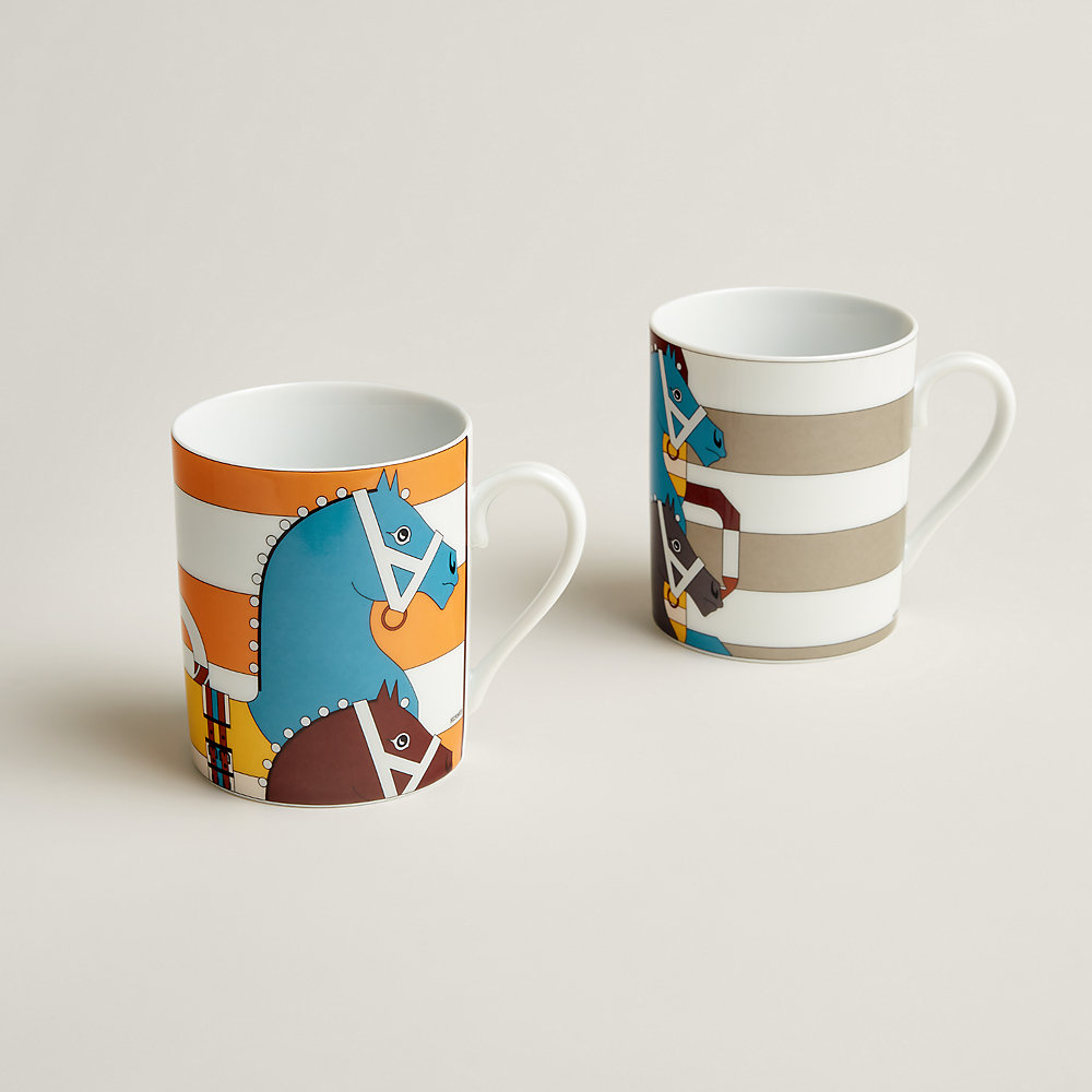 Rocabar set of 2 mugs Hermès Belgium