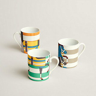 Rocabar set of 3 mugs | Hermès UAE Rocabar set of 3 mugs | Hermès UAE