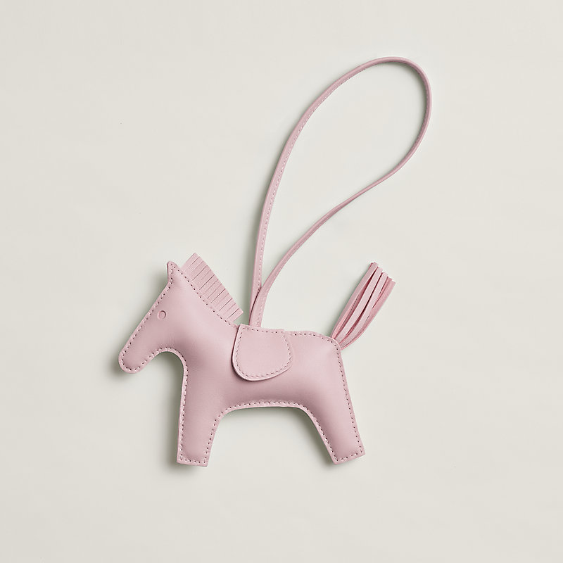 【新着更新！】HERMES Rodeo charm ロデオチャーム MM ロデオ チャーム MM ローズアザレ ピンク[] rodeo charm MM