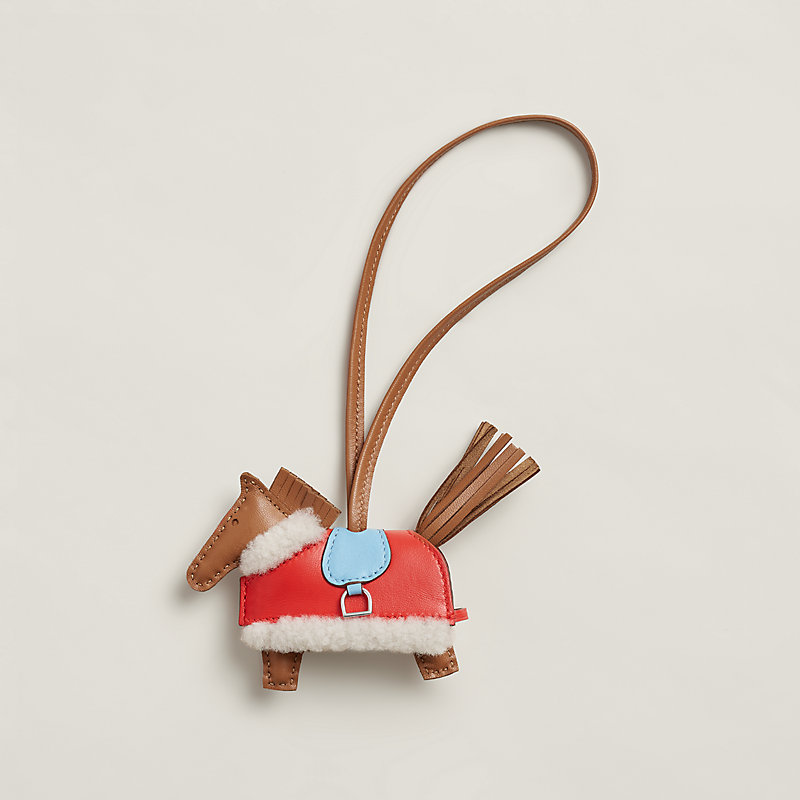 エルメス Rodeo Robeo Plush PM チャーム　ムートン　ボア Rodeo Robeo Plush PM charm | Hermès USA