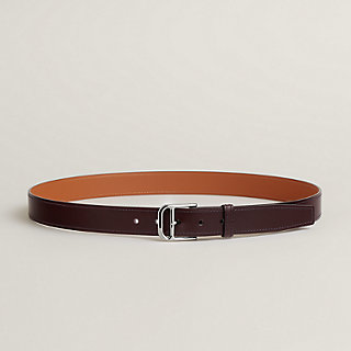 ウエストにポイントをHermesHeritage Anneaux 45ベルト Unused ( Rank NS ) HERMÈS H Belt Etoupe (18) Black (89