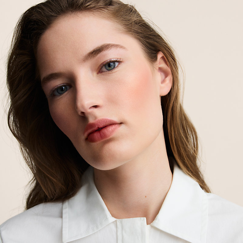 Rose Hermès Fard à Joues Poudre Soyeuse Rech 35 Rose Doré