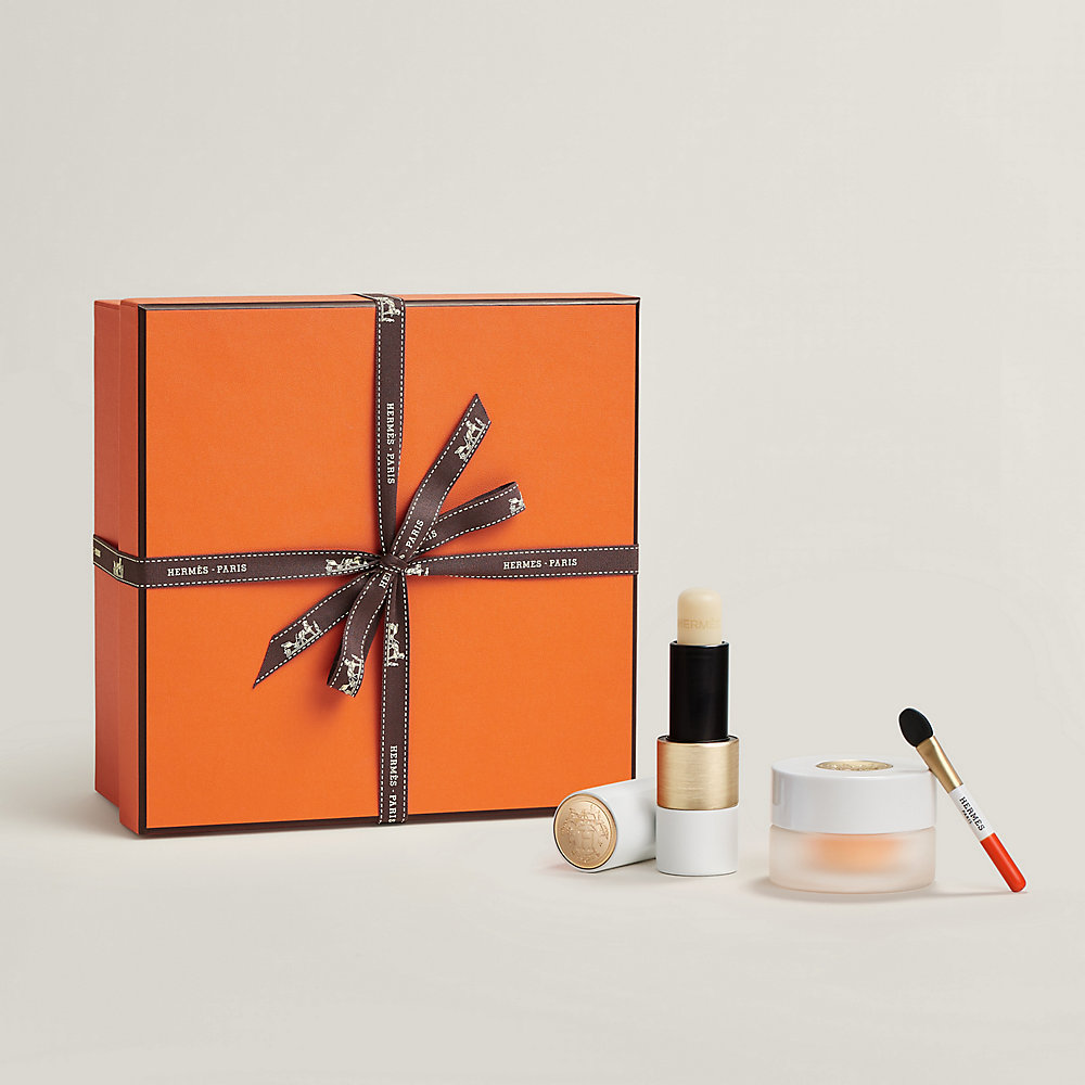 ROUGE HERMÈS & ROSE HERMÈS リップケアセット Rouge Hermès gift set – lip care | Hermès USA