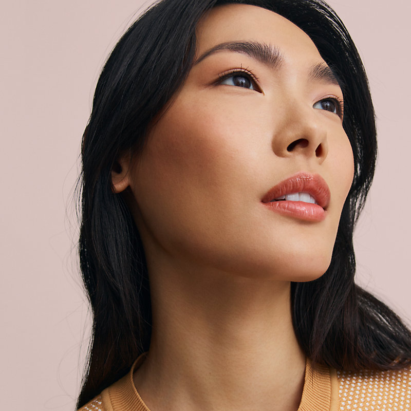 Rouge Hermès, Labial brillante, Edición limitada, Brun Yachting