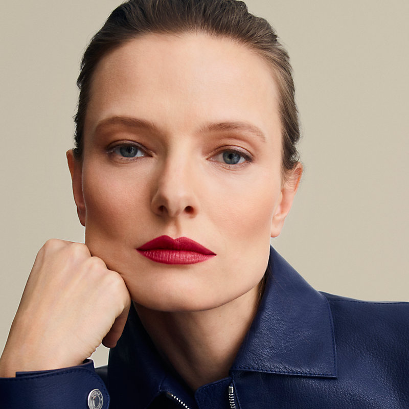 Rouge Hermès, Labial metálico mate, Edición limitada, Rouge Grenat