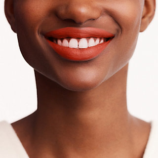 hermes orange brulee lipstick