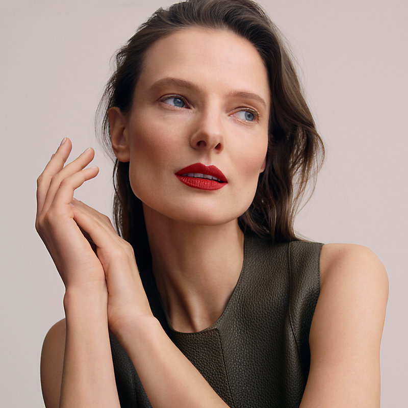 Rouge Hermès, Matte lipstick, Limited edition, Rouge Cinabre