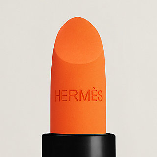 hermes rouge orange lipstick