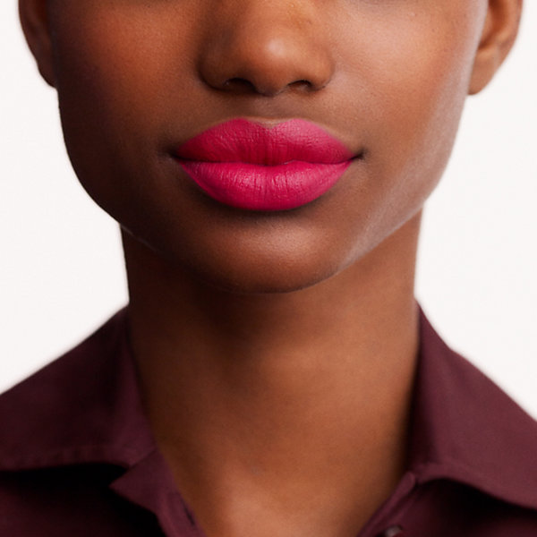 matte pink lipstick for dark skin