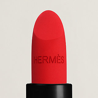 Hermes Rouge Levres Matte Lipstick 64 Rouge Casaque