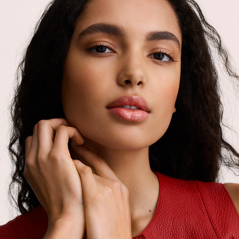 Rouge Hermès, Rouge à lèvres brillant, Édition limitée, Corail Parasol