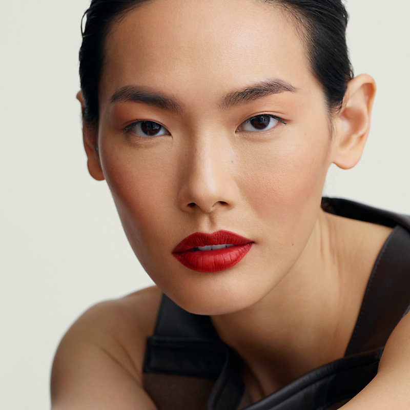 Rouge Hermès, Rouge à lèvres mat, Édition limitée, Rouge Cinabre