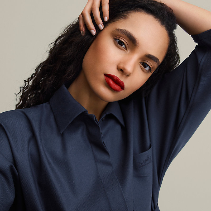 Rouge Hermès, Rouge à lèvres mat, Édition limitée, Rouge Cinabre