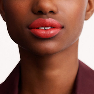 hermes coral lipstick