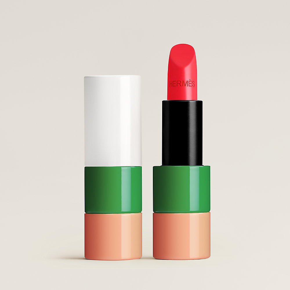 Rouge Hermes, Satin lipstick, Limited Edition, Corail Fou | Hermès UK