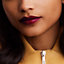 Rouge Hermes, Satin lipstick, Limited Edition, Violet Insensé, View: Worn, worn, view 7 of 10