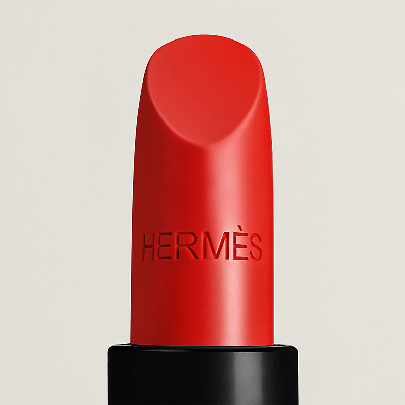 Rouge Hermes, Satin lipstick refill, Rouge Amazone | Hermès USA