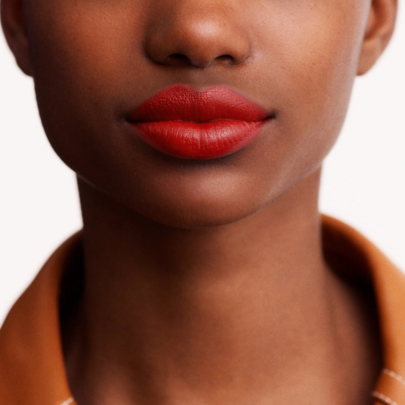 Rouge Hermes, Satin lipstick refill, Rouge Amazone | Hermès USA