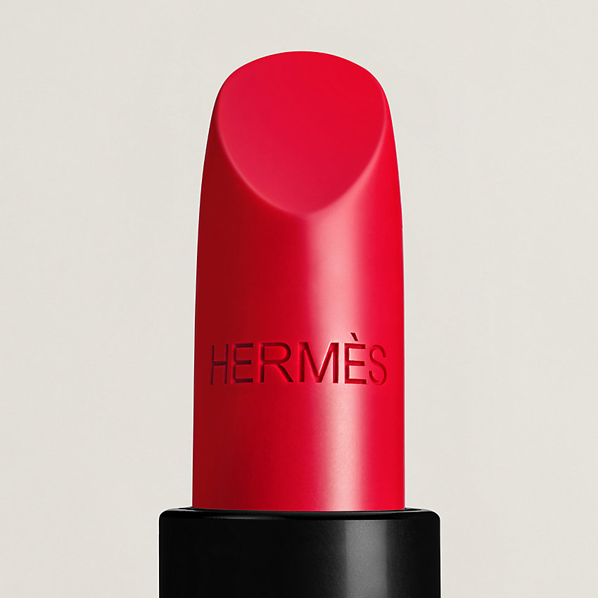View: Worn, Rouge Hermes, Satin lipstick, Rouge Piment