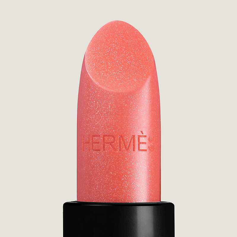Rouge Hermès, Shiny lipstick, Limited edition, Corail Parasol 