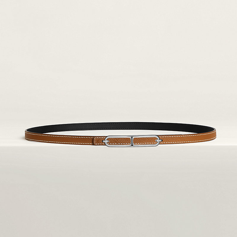 Odyssee belt buckle & Reversible leather strap 32 mm