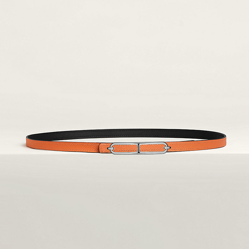 Roulis belt buckle & Reversible leather strap 13 mm