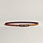 Roulis belt buckle & Reversible leather strap 13&nbsp;mm, View: , view 2 of 2