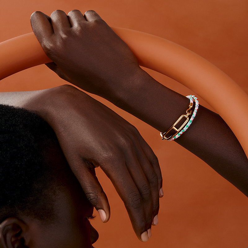 【お洒落♪】HERMES Roulis Double Tour ブレスレット Roulis Double Tour bracelet | Hermès Canada