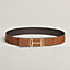 Royal belt buckle & Leather strap 38&nbsp;mm, View: , view 1 of 1