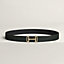 Royal belt buckle & Reversible leather strap 32&nbsp;mm, View: , view 1 of 3
