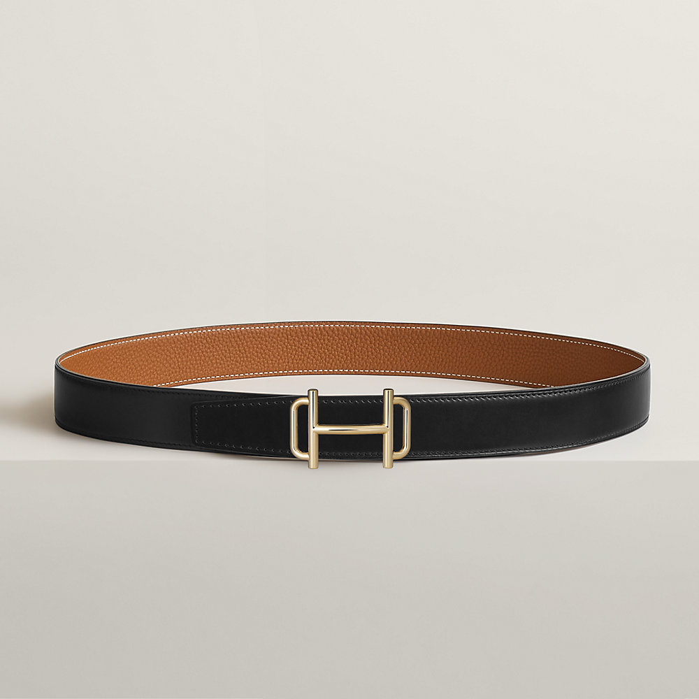 Royal belt buckle & Reversible leather strap 32 mm | Hermès USA